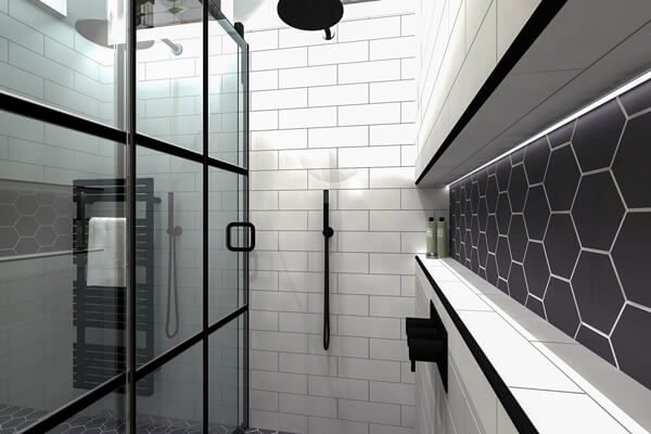 3D Bathroom Design Service 2
