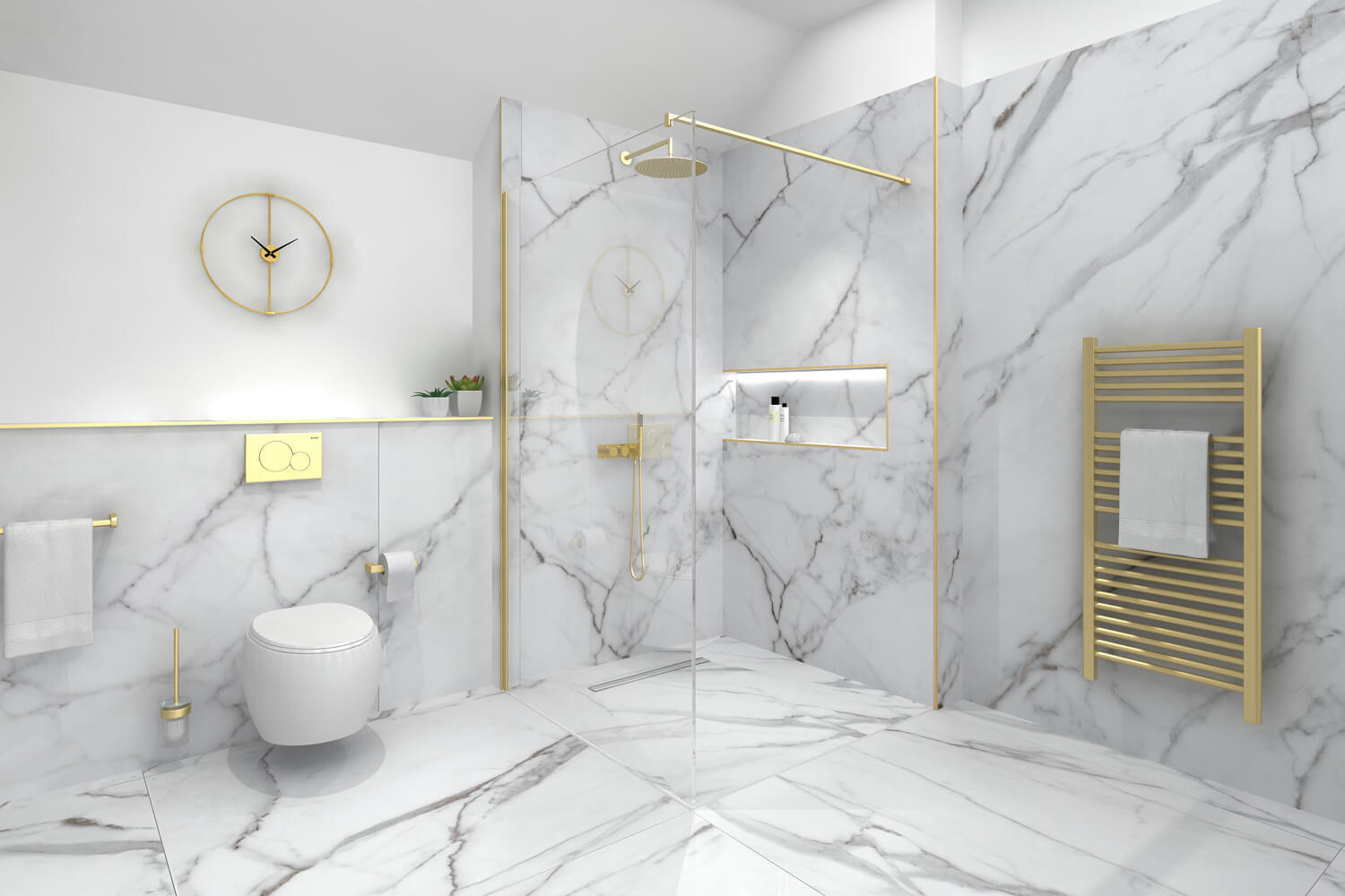 Baptist Bathrooms 3D design service